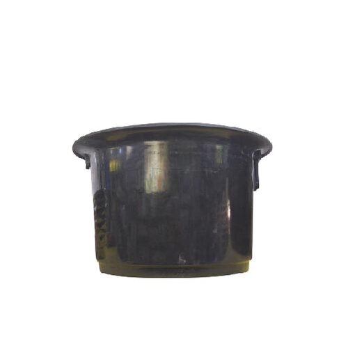 Muddy Hands Bronze Wooden Barrel Effect Plant Pot Round Plastic Planter Outdoor Garden  gol gamla