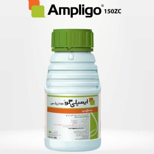 Ampligo 150ZC 160ML is a mixture of two different poisons; 50 g/L Lambda-Cyhlothrin +  100 g/L Chlorantraniliprole These two poisons belong to different chemical groups, which cause the insects to stop feeding immediately.